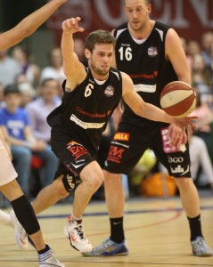 Basketball 2.Bundesliga 2014/15 Playoff HF spiel 3 D.C. Timberwolves vs. Mattersburg Rocks